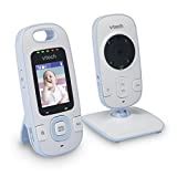 VTech BV73121BL Digital Video Baby Monitor with Full-Color and Automatic Night Vision, Blue ...