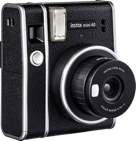 Mini Instax Fujifilm in Retro Style: Instax Mini 40 Instant Film Camera