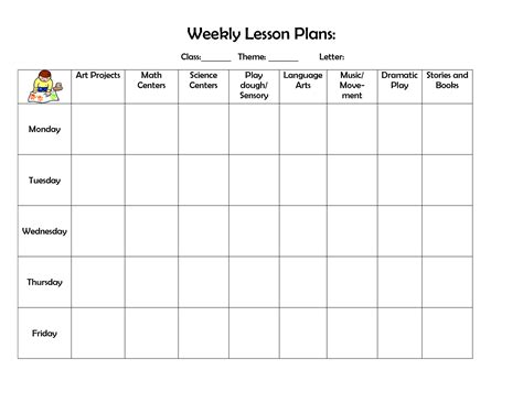 Loading... | Lesson plan template free, Preschool lesson plan template ...