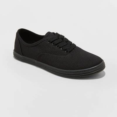 Women's Lunea Lace-up Sneakers - Universal Thread™ Black 12 : Target