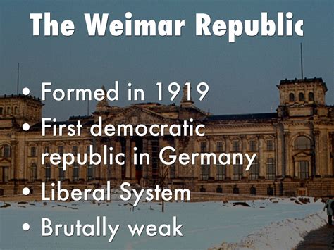 Weimar Republic by Carlos Terán