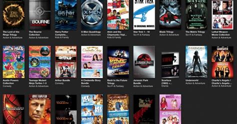 All Bundled iTunes Movies (2017 Update)