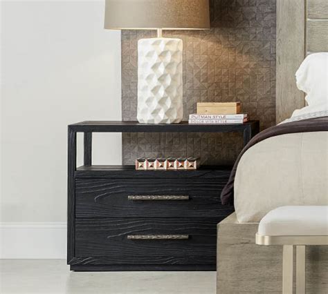 17 Gorgeous Modern Black Nightstands In Every Style - Candie Anderson