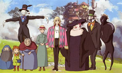 Living Lines Library: ハウルの動く城 / Howl's Moving Castle (2004) - Character Design