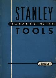 Stanley tools, catalog no. 34 : Stanley : Free Download, Borrow, and ...