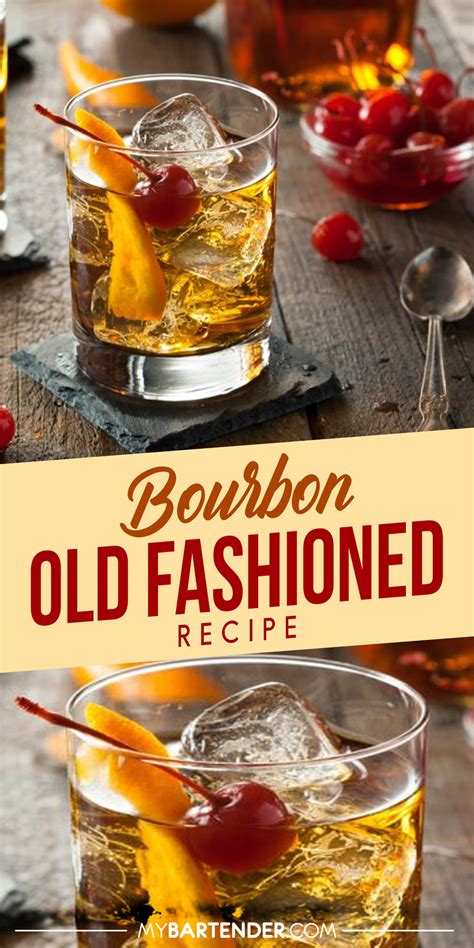 Bourbon Old Fashioned Cocktail Recipe - MyBartender