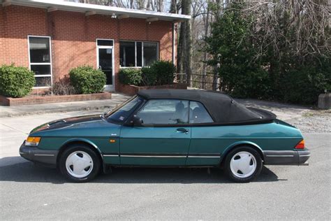 Green 1992 Saab 900 Convertible For Sale | GuysWithRides.com