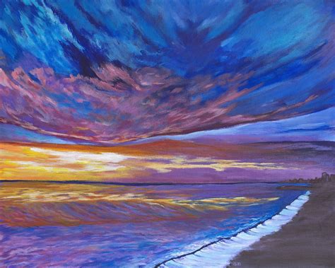 Seascape sunset — 13.10Studio | Exploration art, Seascape art prints, Art