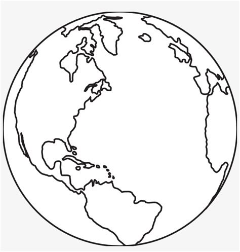 Globe Clipart Black And White - Earth Clipart Black And White Transparent PNG - 999x999 - Free ...