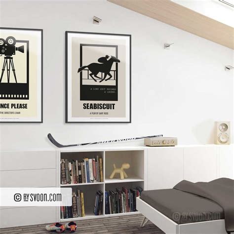 Seabiscuit Print, Alternative Movie Poster, Minimal Movie Art, Jockey ...