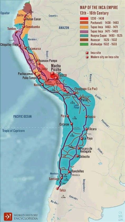 The inca trail Map | Inca empire, Inca, Empire