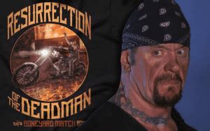 The Undertaker Gets New Line Of WWE WrestleMania Boneyard Match Merch