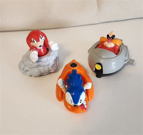 Mcdonald's Happy Meal Toys Sonic the Hedgehog sega - Etsy