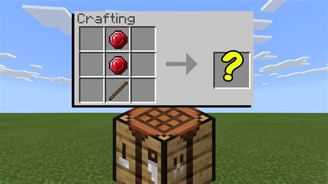 How to Craft a Ruby Sword in Minecraft - YouTube