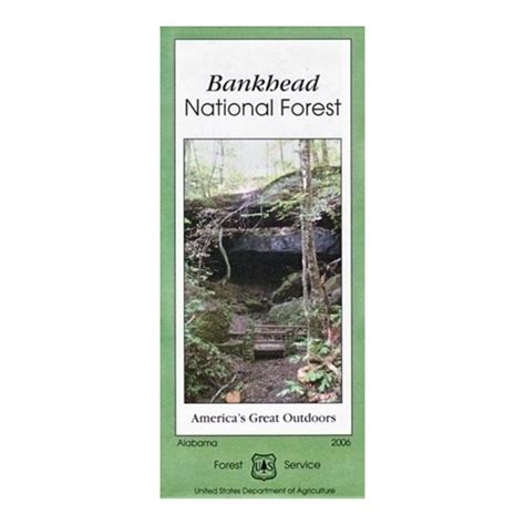 USGS Bankhead National Forest Map | Forest map, National forest, Forest