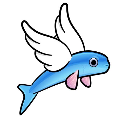 Flying fish - Game Art Guppy