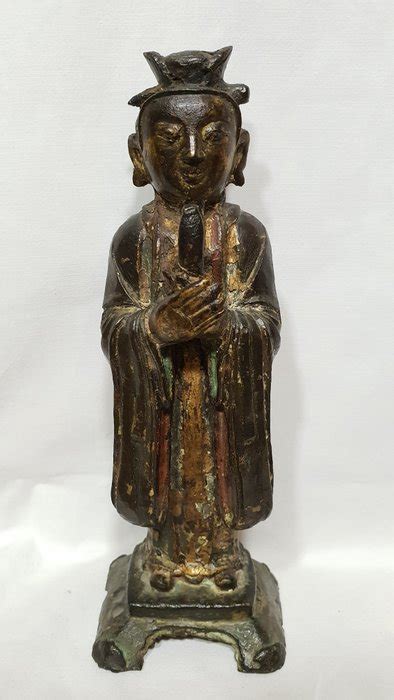 Sculpture (1) - Bronze - China - Ming Dynasty (1368-1644) - Catawiki