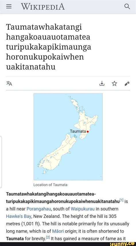 Taumatawhakatangi hangakoauauotamatea turipukakapikimaunga horonukupokaiwhen uakitanatahu ...