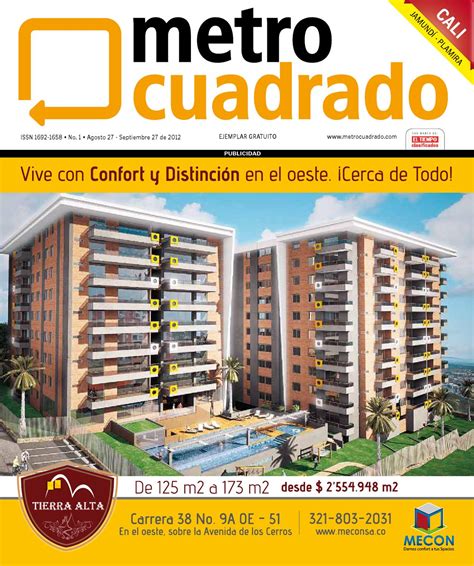 Metrocuadrado Cali No. 1 by Revista Metrocuadrado - Issuu