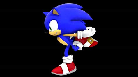 Sonic The Hedgehog Running Animation