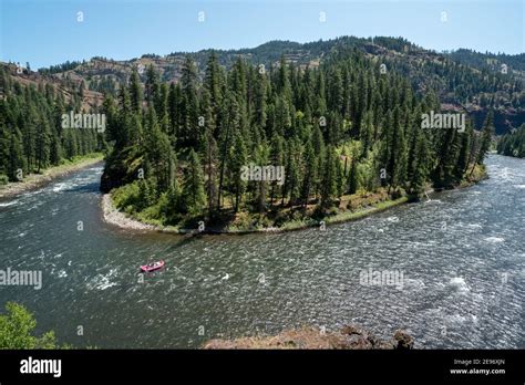 Rafting down the Grande Ronde River, Oregon Stock Photo - Alamy