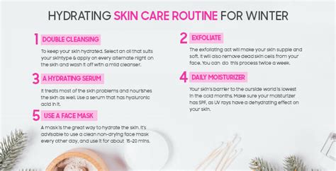 5-Step Hydrating Skincare Routine for winter