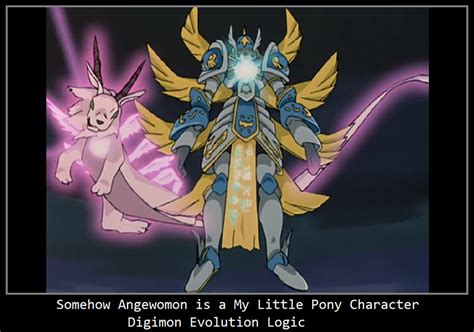 Digimon Evolution Logic of Angewomon by KeybladeMagicDan on DeviantArt