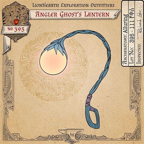 Angler Ghost’s Lantern Wondrous Item, Rare . . . #dungeonsanddragons # ...