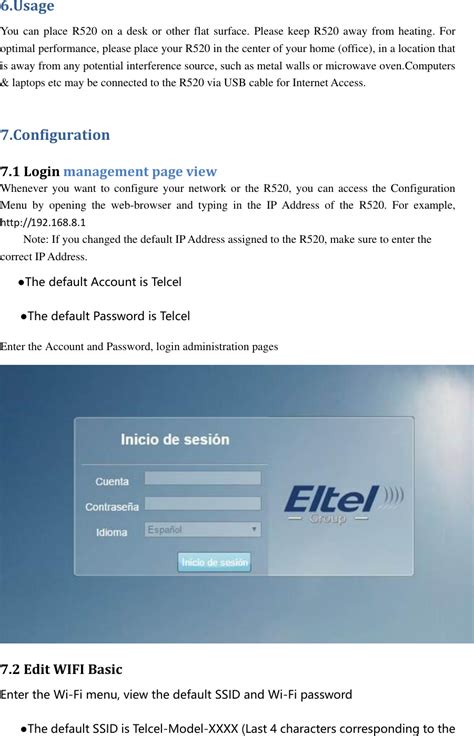 Eltel Group R520 LTE Desk Router User Manual chenzhan