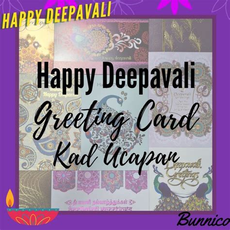 2023 Happy Deepavali Kad Ucapan - Deepavali Big Size Greeting Card ...