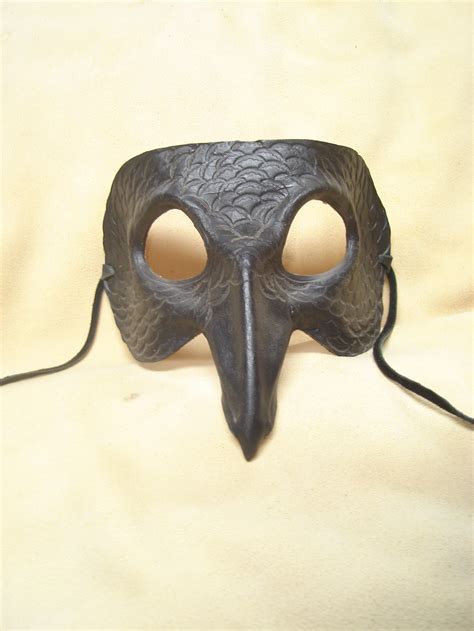 Raven Mask - Etsy