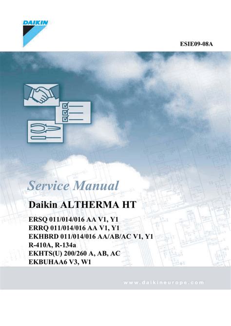 Daikin Altherma HT Service manual | Manualzz