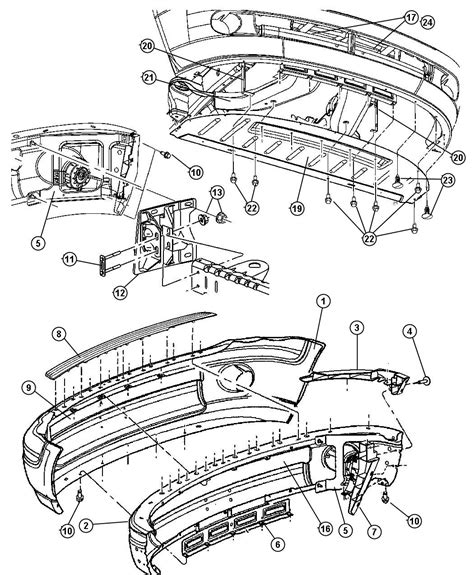 Dodge Ram 1500 Retainer. Fascia. Upper center - 05029625AC | Dodge Parts Overstock, Lakeland FL