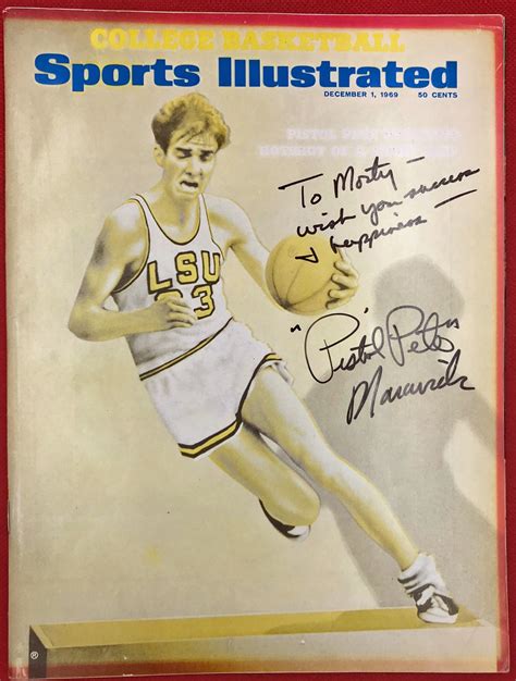 1969 Sports Illustrated College Basketball-Pistol Pete Maravich - sol-inc.jp