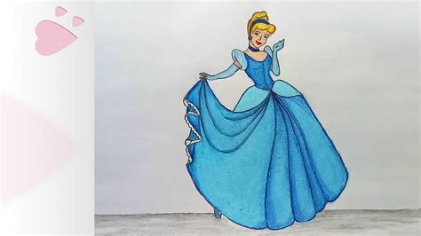 Sketch Realistic Cinderella Drawing - Lalocositas