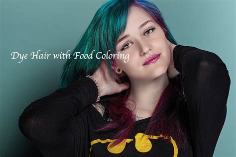 Food Coloring Hair Dye 101 - Change Hair Color without Damage 2021