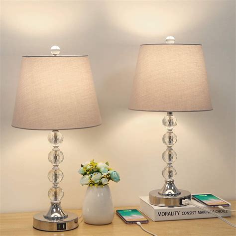 Modern Nightstand Lamps : Karmiqi Led Table Lamp Bedside Nightstand ...