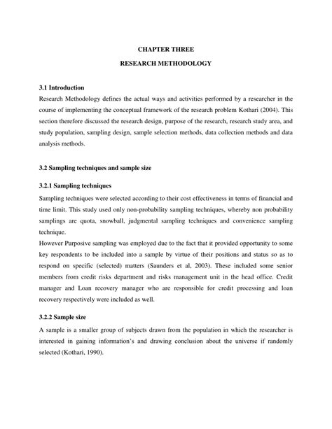 (PDF) CHAPTER THREE RESEARCH METHODOLOGY