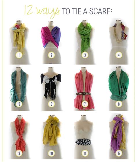 12 Ways To Tie A Scarf Pictures, Photos, and Images for Facebook ...