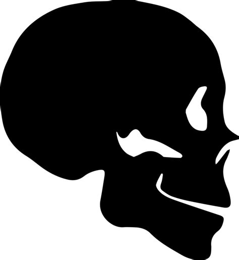 Download Human, Skull, Silhouette. Royalty-Free Vector Graphic - Pixabay