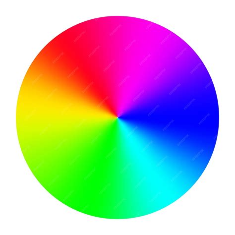 Premium Vector | Rgb color wheel spectrum selector picker rgb palette ...