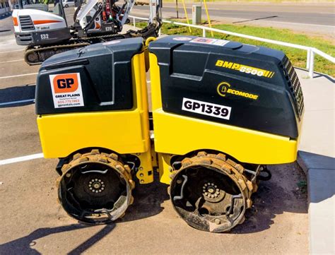 Rent Bomag Walk Behind Remote-Controlled Trench Roller Compactor