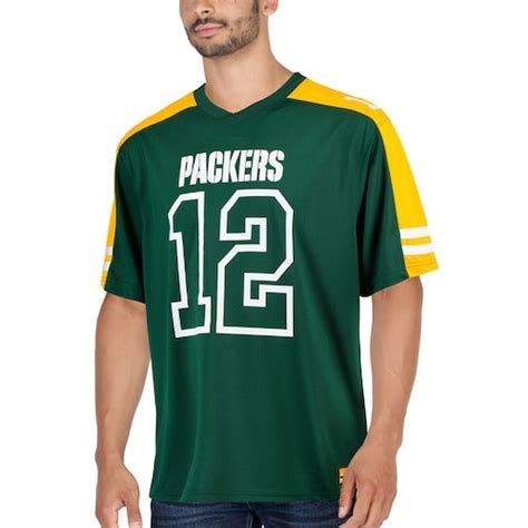 Aaron Rodgers Majestic Green Bay Packers T-Shirt - NFL | eBay