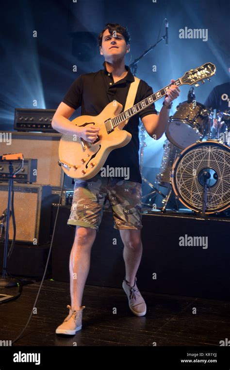 MIAMI BEACH, FL - MAY 01: Ezra Koenig of Vampire Weekend performs at ...