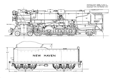 NH NYNH&H NEW HAVEN RAILROAD 4-8-2 R2a CLASS MOUNTAIN STEAM LOCOMOTIVE | Steam locomotive ...