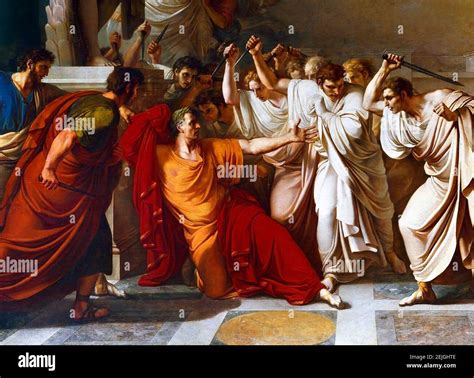 Jules caesar painting hi-res stock photography and images - Alamy