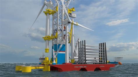 Huisman launches floating installation of wind turbines with Windfarm ...