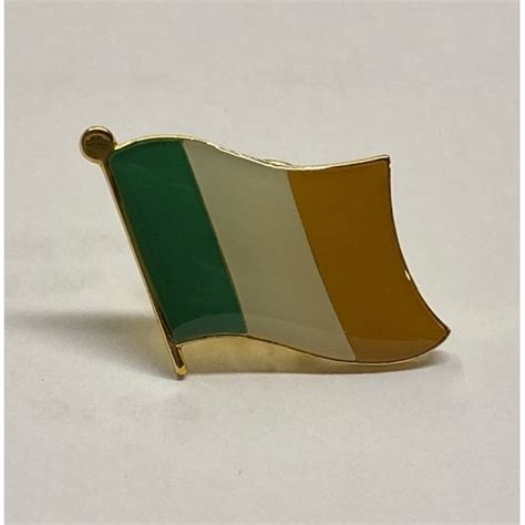 Burke and Hogan Irish Flag Lapel Pin Jewelry Brooches Pins at Irish on ...