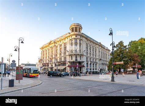 Hotel Bristol, a Luxury Collection Hotel - Warsaw Stock Photo - Alamy