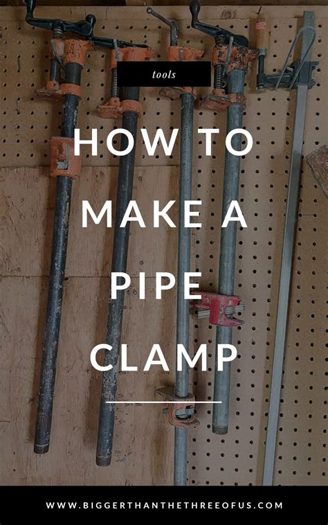 Make These Pipe Clamps (DIY Wood Clamps)